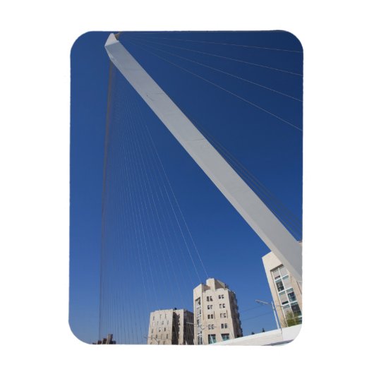 Jerusalem Akkoordenbrug Magneet (Verticaal)