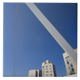Jerusalem Akkoordenbrug Tegeltje