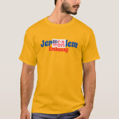 Jerusalem Amerikaanse ambassade T-shirt (Voorkant)