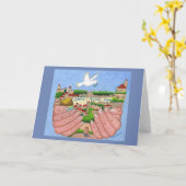 Jerusalem Art Wenskaarten Kaart (Gele Bloem)