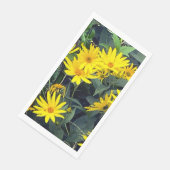 Jerusalem Artichoke Bloempapier servet (Hoek)
