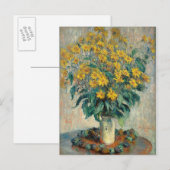 Jerusalem Artichoke Flowers, 1880 (olie op doek) Briefkaart (Voorkant / Achterkant)