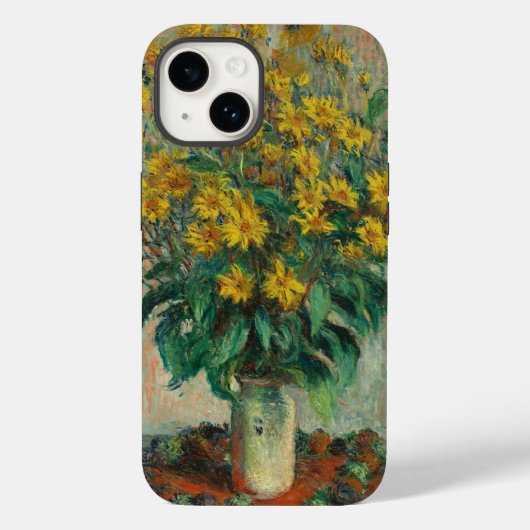 Jerusalem Artichoke Flowers - Claude Monet Case-Mate iPhone Case (Achterkant)