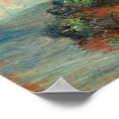 Jerusalem Artichoke Flowers, Claude Monet Fine Art Poster (Hoek)