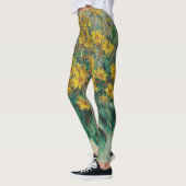 Jerusalem Artichoke Flowers door Claude Monet Leggings (Links)