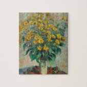 Jerusalem Artichoke Flowers door Claude Monet Legpuzzel (Verticaal)