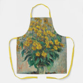 Jerusalem Artichoke Flowers door Claude Monet Schort (Voorkant)