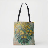Jerusalem Artichoke Flowers door Claude Monet Tote Bag (Voorkant)