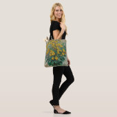 Jerusalem Artichoke Flowers door Claude Monet Tote Bag (Op model)