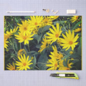 Jerusalem Artichoke Flowers Tissuepapier (Craft)