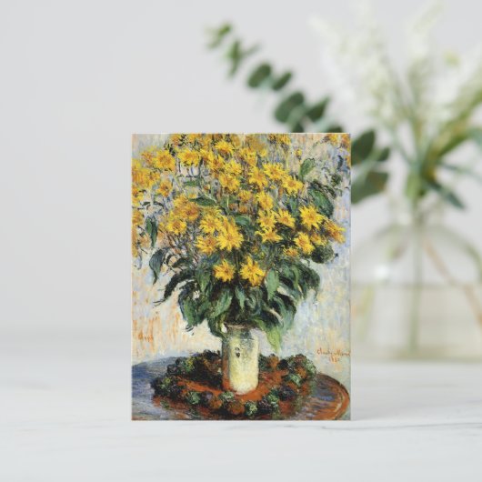 Jerusalem Artichokes Briefkaart (Staand voorkant)