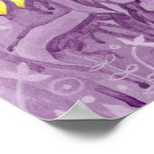 Jerusalem Artichokes Zonnebloemenschilderkunst Poster (Hoek)