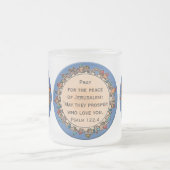 Jerusalem At Last Matglas Koffiemok (Center)