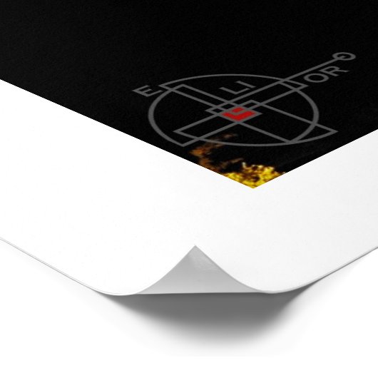 Jerusalem at night poster (Hoek)