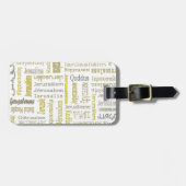 Jerusalem Bagagelabel (Voorkant horizontaal)