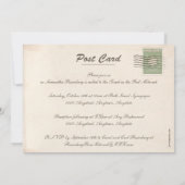  Jerusalem Bat Mitswa Uitnodiging in Roze (Achterkant)