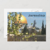 Jerusalem Beauful Briefkaart (Voorkant / Achterkant)