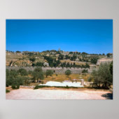 Jerusalem, berg Zion Poster (Voorkant)