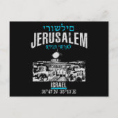 Jerusalem Briefkaart (Voorkant)