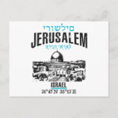Jerusalem Briefkaart (Voorkant)