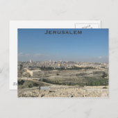 Jerusalem briefkaart (Voorkant / Achterkant)