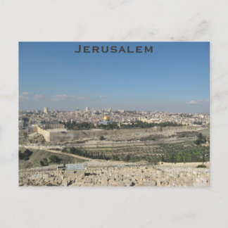 Jerusalem briefkaart