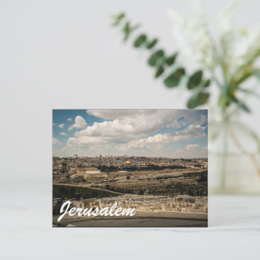 Jerusalem Briefkaart (Staand voorkant)