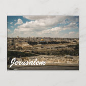 Jerusalem Briefkaart (Voorkant)