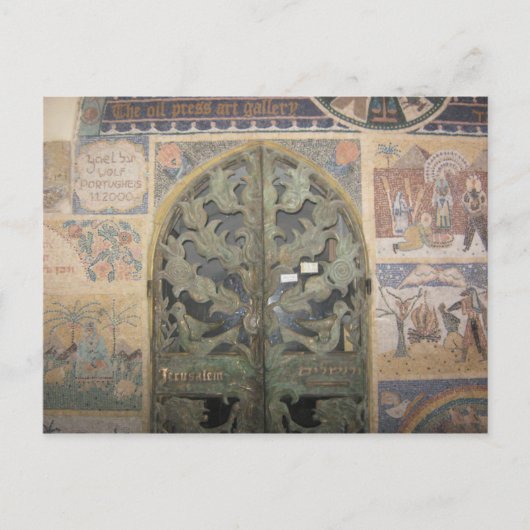 Jerusalem Briefkaart (Voorkant)