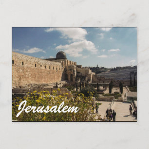 Jerusalem Briefkaart