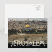 Jerusalem Briefkaart (Voorkant / Achterkant)