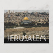 Jerusalem Briefkaart (Voorkant)