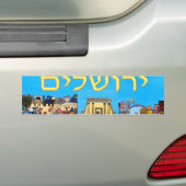 Jerusalem Bumpersticker (Op auto)