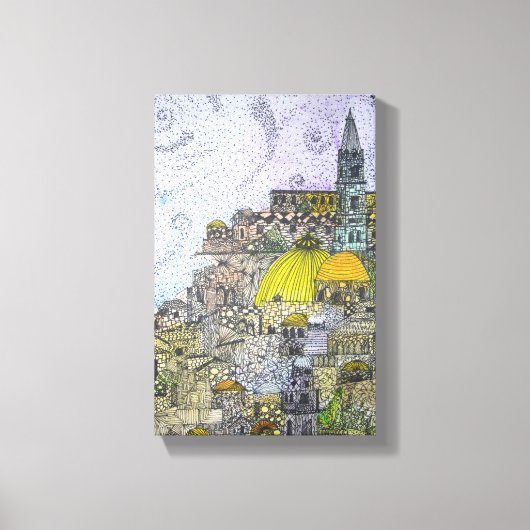 Jerusalem Canvas Afdruk (Voorkant)