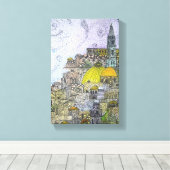Jerusalem Canvas Afdruk (Insitu (Houten vloer))