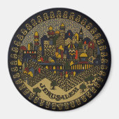 Jerusalem Ceramic Magneet (Voorkant)
