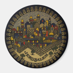 Jerusalem Ceramic Magneet