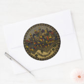 Jerusalem Ceramic Ronde Sticker (Envelop)