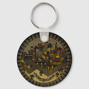 Jerusalem Ceramic Sleutelhanger
