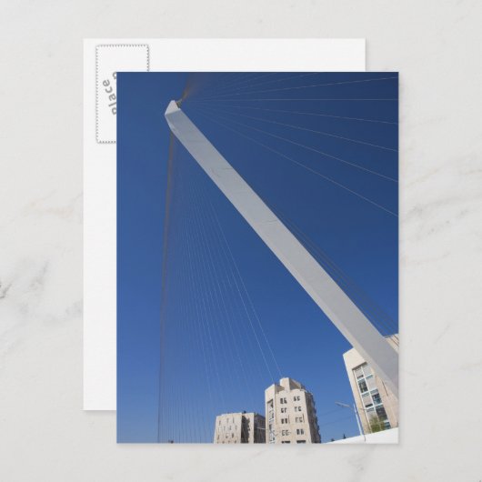 Jerusalem Chords Bridge Briefkaart (Voorkant / Achterkant)