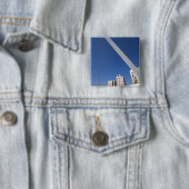 Jerusalem Chords Bridge Vierkante Button 5,1 Cm (In situ)