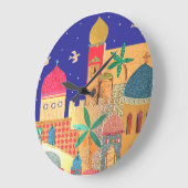 Jerusalem City Colorful Art Grote Klok (Hoek)