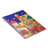 Jerusalem City Colorful Art Notitieboek (Rechterzijde)