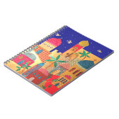 Jerusalem City Colorful Art Notitieboek (Linkerzijde)