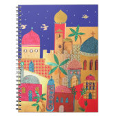Jerusalem City Colorful Art Notitieboek (Voorkant)