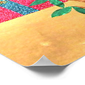 Jerusalem City Colorful Art Poster (Hoek)