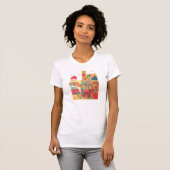 Jerusalem City Colorful Art T-shirt (Voorkant volledig)