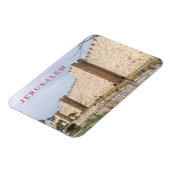Jerusalem City Walls uitzicht koelkastmagneet Magneet (Linkerzijde)