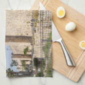 Jerusalem City Walls uitzicht theedoek (Quarter Fold)