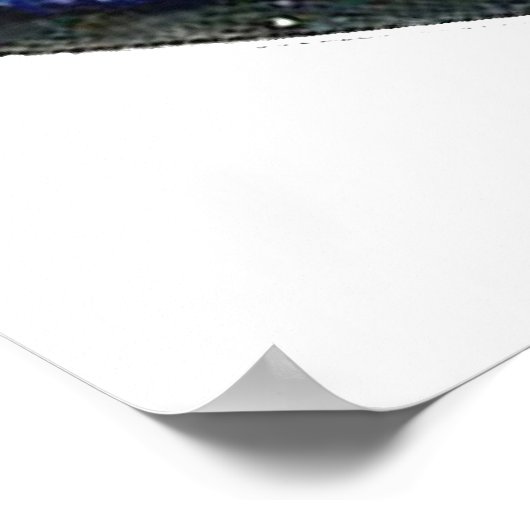 Jerusalem Crest Blue Poster (Hoek)